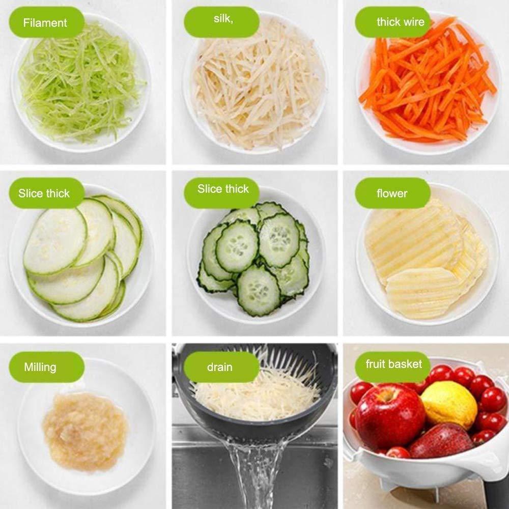 Vegetable Cutter - 7 in 1 Multifunction Magic Vegetable Cutter & Chopper